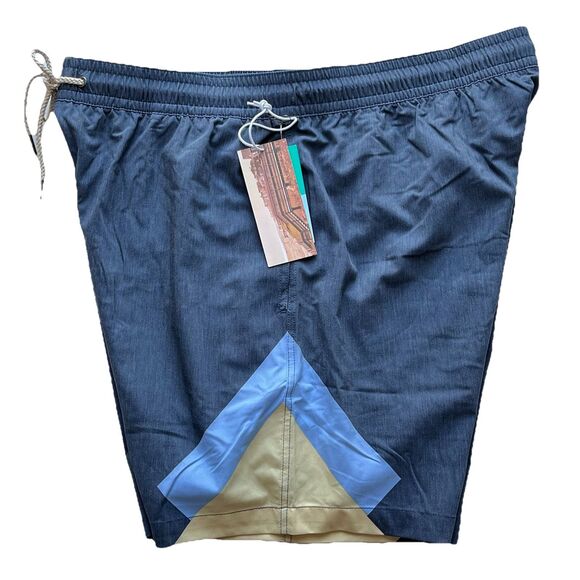 Fair Harbor The Bayberry 7 in Swim Shorts w Built in Liner Stretch Swim Trunk 2X - Picture 5 of 9